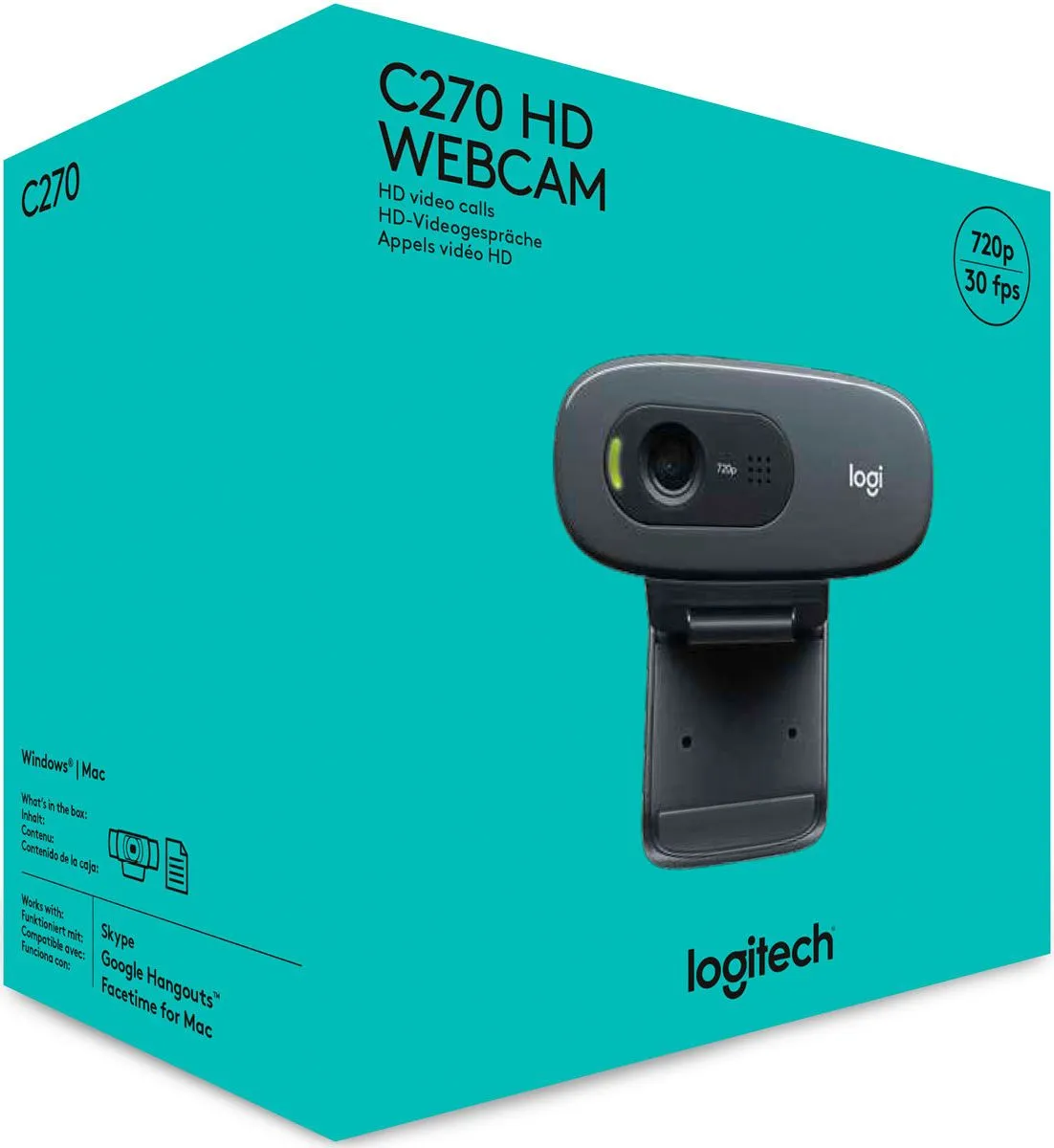 Logitech C270 HD Webcam